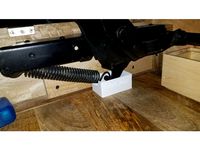 Crush guard for Industrial Storage Pop-Up Coffee Table from West Elm by fchavez