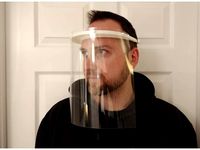 COVID-19 Lightweight 3D Printable Face Shield  by V4HE