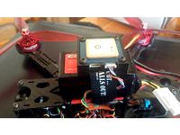 GPS Strap Mount for 35mm stack mount Ublox GPS by Mchaos