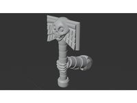 Crozius Proxy in Oldhammer style - For Space chaplain by Monsieur_JD