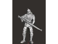 Gas Mask Bandit w/ Sniper - Tabletop miniatures by LaDane