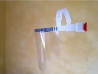 Face Shield adjustable coronavirus covid-19 by SebLab
