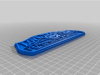 Love Tester Plaque by 3DWorksbyMatt