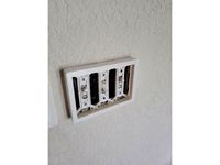 Philips Hue Dimmer switch-holder plate cover US (3 gang)  by tpmullan