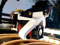 E3D V6 40mm fan adapter by Dude2475