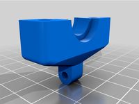 Stubby bowden extrude with fan mount by Miguelals