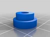 V6 head to bowden adapter (no screw leads) by Miguelals