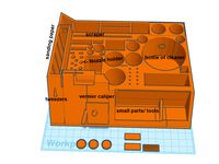 3D Printer Tool Stand extended version by 3DChris96