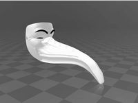 Anonymous Dr-Schnabel plague Doctor mask - a taste of venecia by Syzguru11