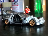 Hotwheels Rob Dahm rx7 3d printed parts by TheMan33