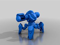 borderlands - Behemoth Prototype - sentry drone by jimjimjimmyjim