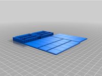 Concrete and wood docks, modular 1/100 by WindhamGraves