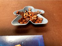 Meeple Shaped Bowl For Game Bits by robstall