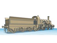 Tender for Stirling One locomotive "Eight footer" by boonie2