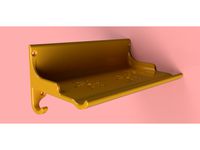 Wall Mounted Hook & Dish by ShockyBugs