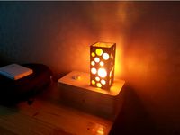 Lamp Shade for long lamp(radius 35mm, height 100mm) by monsterfoot