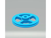 Pulley With Hub by 3DCreator247