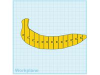 Articulated Banana TinkerCAD Kit by MsDucky