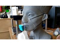 Face Mask Vacuum Formed Proof-of-Concept by 3DCentralVA