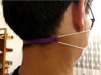 Mask earloop hook by Bobtinguri