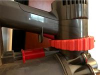 Dyson Vacuum Cleaner Trigger Lock Ring by EngineerJeff