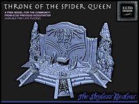 Throne of the Spider Queen - 28mm Gaming - Depths of Savage Atoll by ecaroth