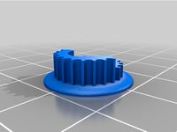 GT2 Idler Pulley for F693ZZ Bearing by Flex35