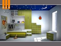 Baby room 3D Model