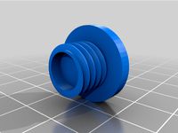 Peugeot 205 CTI (CJ) B-Pillar Trim Repair Plug by sneckburger