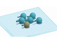 Ball Turrets for Gaslands by knottyprof