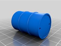 55 gallon drum 1/25 scale by Daz3dd