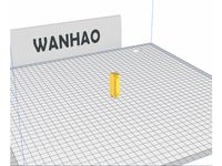 WANHAO DUPLICATOR D9 400 heat block fan holder by bubu1882