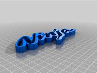 Kawasaki Ninja Logo Hollow by KaliMadeKid