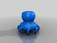 3D Octopus Funnel Bath Toy by Hunter_W