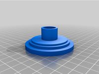 Forniture foot custom made for mouse table replacement by juampifpv