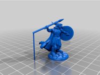 Dragonborn Warrior with Javelin by Guy_Montag