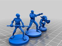Thug Life Enemy Miniatures  28mm  by Derpy_din0