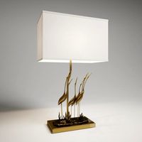 Nactolnaya lamp Gathering of Cranes Lamp