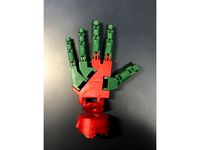 Inmoov hand with MyoWare Muscle Sensor by tfan