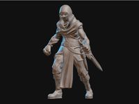 Human Rogue Miniature by Velrock