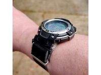 Casio SGW100 watch band adapter (for 24mm Nato band) by bigex