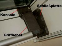 Dachfenster Konsole Ersatzteil / roof window sparepart by htz
