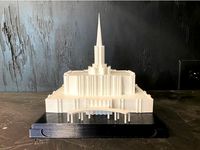 Jordan River Utah Temple by jenscolt