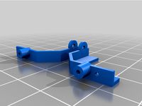Eaglemoss 1:8 Delorean exhaust brackets. by stainless