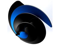 LIAM F1 Wind Turbine d210 h192 Archimedes screw by YanCen