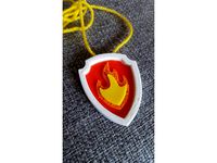 Paw Patrol Badge Marshall by Luuksaris