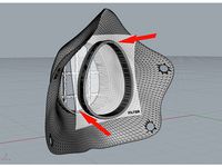 Mask with interchangeable filt by baraka838