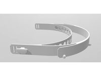 Modified - Prusa Face shield by AndySick