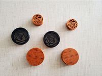 rose plugs - rose ear gauges by withoutbliss