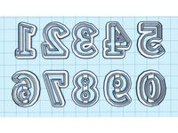 CORTADOR DE NUMEROS - (NUMBER CUTTER) by ArtValk